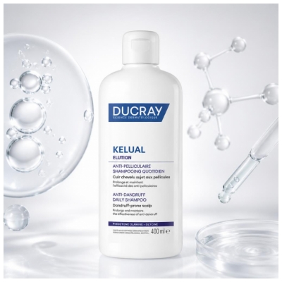 Ducray Kelual Elution Dnevni Šampon Proti Prhljaju 400 ml