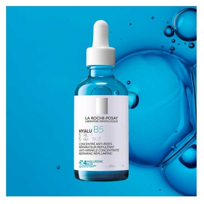 Ser Concentrat Reparator și de Umplere Anti-Rid Supraeactivat Hyalu B5 de la La Roche-Posay, 50 ml