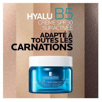 La Roche-Posay Hyalu B5 Crème Suractivée Anti-Rides Réparatrice Protectrice SPF30 Recharge 50 ml