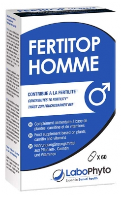 Labophyto Fertitop Homem 60 Cápsulas Vegetais