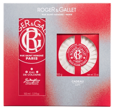 Roger & Gallet Jean-Marie Farina Kolonijos vanduo 100 ml + Kvepiamasis muilas 100 g Dovanų