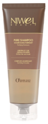 Niwel Beauty Detox-shampoo kuiville ja tukkeutuneille hiuksille ja päänahalle 250 ml