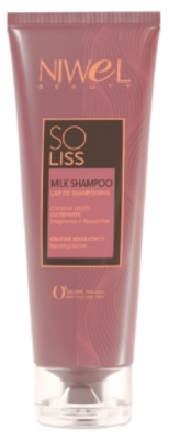 Niwel Beauty So Liss Lait de Shampoing Cheveux Lissés ou Défrisés 250 ml
