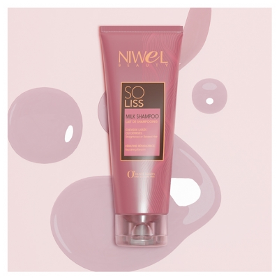 Niwel Beauty So Liss Șampon Cremă pentru Păr Îndreptat sau Decapat 250 ml