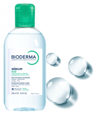 Bioderma H2O Purifying Micellar Cleansing Solution 250 ml