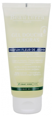 BeauTerra Gel de Banho Superengordurante Flor de Jasmim 100 ml