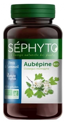Séphyto Stress & Sleep Hawthorn Organic 200 Capsules