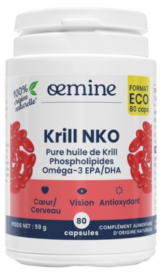 Oemine Krill 80 Kapsułek