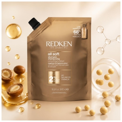Redken All Soft Återfuktande Schampo Refill 500 ml