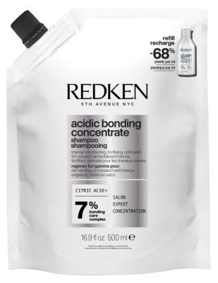 Redken Acidic Bonding Concentrate Shampoing Fortifiant Recharge 500 ml