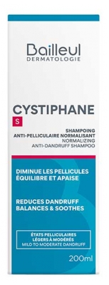 Șampon Normalizant Anti-Mătreață S Bailleul Cystiphane 200 ml