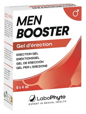 Labophyto Gel de Erección Booster Para Hombres 6 Almohadillas