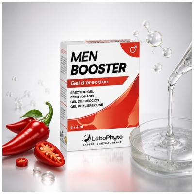 Labophyto Men Booster Gel d'Érection 6 Dosettes