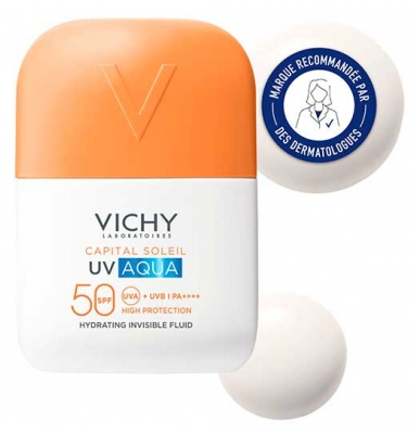Vichy Capital Soleil UV Aqua Fluide Hydratant Invisible SPF50 50 ml