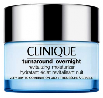Clinique Turnaround Overnight Creme-Gel de Noite Hidratante Revitalizante Radiante 50 ml