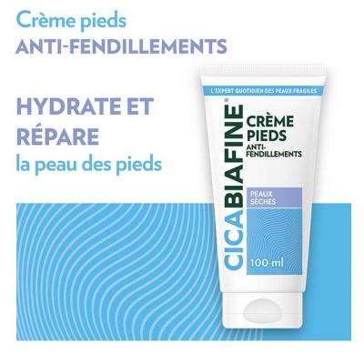 CicaBiafine Crème Pieds Anti-Fendillements Lot de 2 x 100 ml