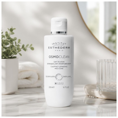 Institut Esthederm Osmoclean Leite de Cuidado Desmaquilhante Dessensibilizante 200 ml