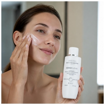 Institut Esthederm Osmoclean Leite de Cuidado Desmaquilhante Dessensibilizante 200 ml