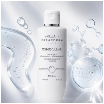 Institut Esthederm Osmoclean Leite de Cuidado Desmaquilhante Dessensibilizante 200 ml