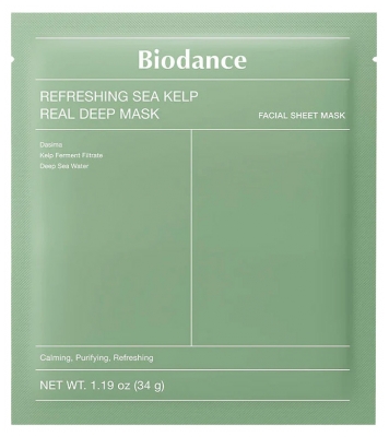 Biodance Mascarilla Refrescante de Algas Marinas 34 g