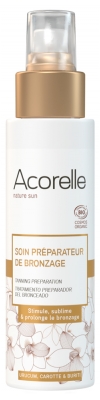 Acorelle Bio pripravek za pripravo na sončenje 100 ml
