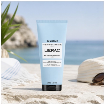 Lierac Sunissime Gaivinamasis Kūno Gelis Po Saulės 200 ml