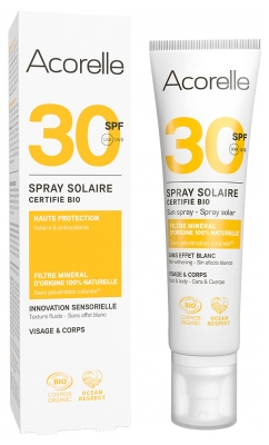 Acorelle Bio Solcreme Spray SPF30 100 ml