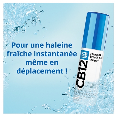 CB12 Spray Buccal Sans Alcool Menthe 15 ml