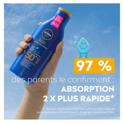 Nivea Sun Protect & Hydrate Kids Lait Solaire SPF50+ 200 ml