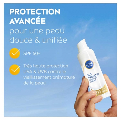 Nivea Sun 2en1 Primer Daily UV Sérum SPF50+ 30 ml
