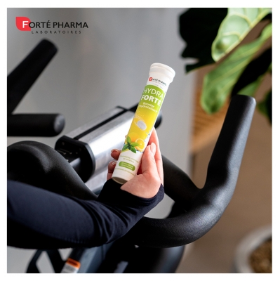 Forté Pharma Hydra Forté Booster de Hidratação 24 Comprimidos Efervescentes - Gosto: Hortelã-limão