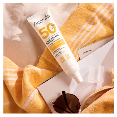 Acorelle Luomu Aurinkosuihke SPF50 100 ml