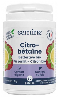 Oemine Citro-Bétaïne 60 Gélules