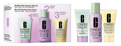 Clinique Mini Komplekts Veselīgai Ādai Sausai līdz Kombinētai ādai