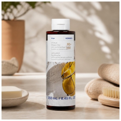 Korres Gel de Banho Cítrico 250 ml