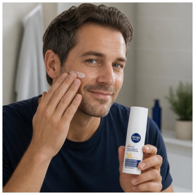 Nivea Men Sensitive Päivittäinen Kosteusvoide SPF30 50 ml
