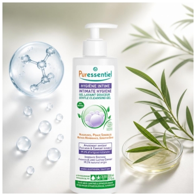 Puressentiel Intymios Higienos Švelnus Prausimosi Gelis Bio 500 ml