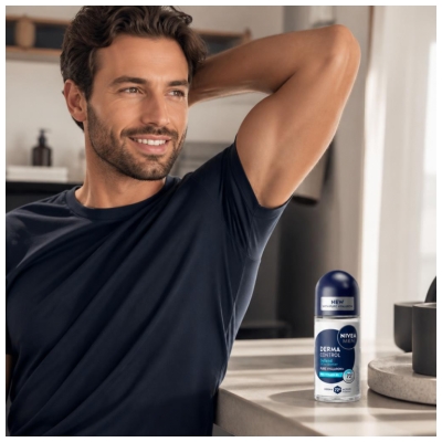 Deodorant antiperspirant Nivea Men Derma Control Defend 72H Roll-On 50 ml