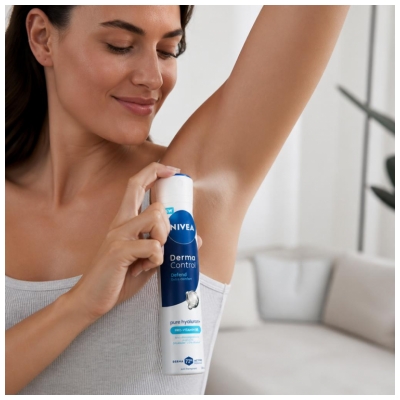 Antiperspirant Spray Nivea Derma Control Defend 72H 200 ml