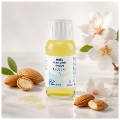 Gilbert Sød Mandelolie 60 ml