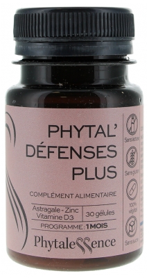 Phytalessence Phytal'Défenses Plus 30 Gélules