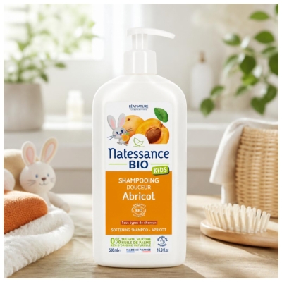 Natessance Kids Ultra-Nežen Šampon Bio-Marelica 500 ml