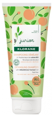 Klorane Junior Champú Desenredante de Melocotón 200 ml