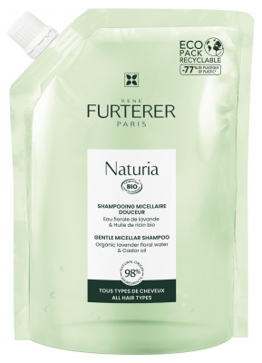 René Furterer Naturia Champô Micelar Suavidade Bio Eco-Recarga 400 ml