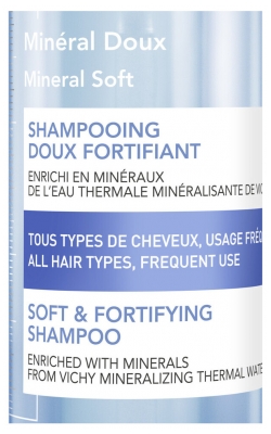 Vichy Dercos Shampoing Minéral Doux 400 ml