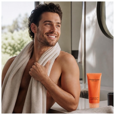 Clinique Happy For Men Gel Douche Corps et Cheveux 200 ml