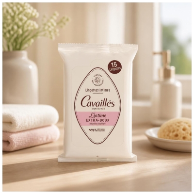 Rogé Cavaillès Salviette Intime Extra Delicate 15 Salviette
