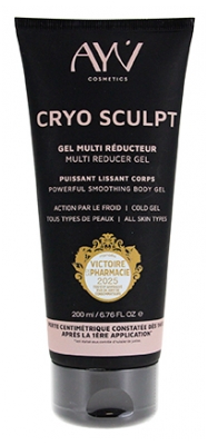 AYV Cosmetics Cryo Sculpt Gel Multi Réducteur Lissant Corps 200 ml
