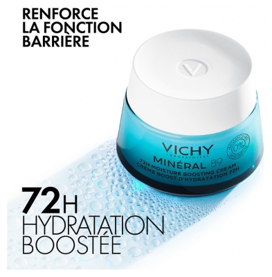 Vichy Minéral 89 Crème Boost d'Hydratation 72H 50 ml