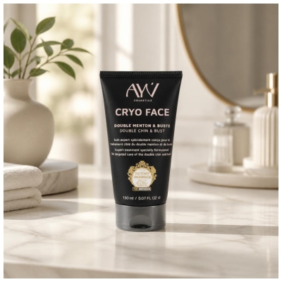 AYV Cosmetics Cryo Face Dvigubas smakras ir krūtinė 150 ml